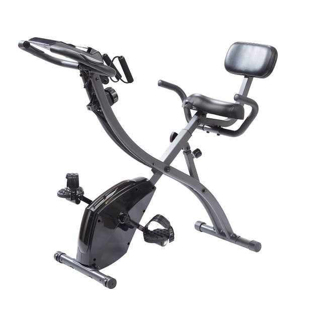 Mediashop Slim Cycle 2-in-1 home trainer - fitnessapparaat - fiets - 8 weerstandsniveaus