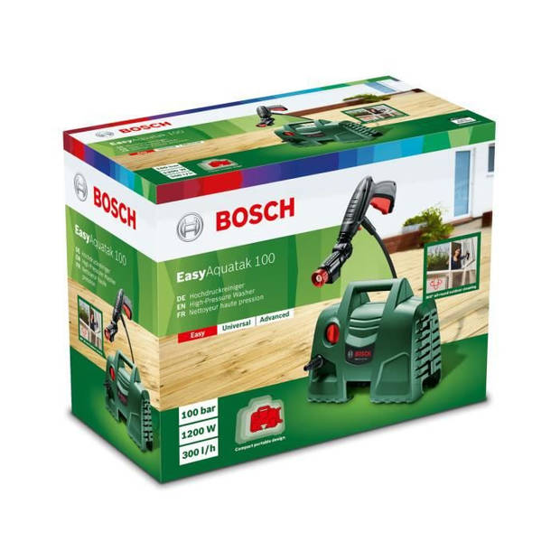 BOSCH Hogedrukreiniger EasyAquatak 100-100 bar - 1200 W.