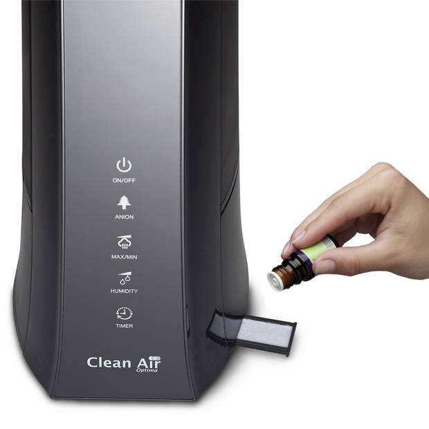 Clean Air Optima Luchtbevochtiger CA-603 met ionisator en aromatherapie