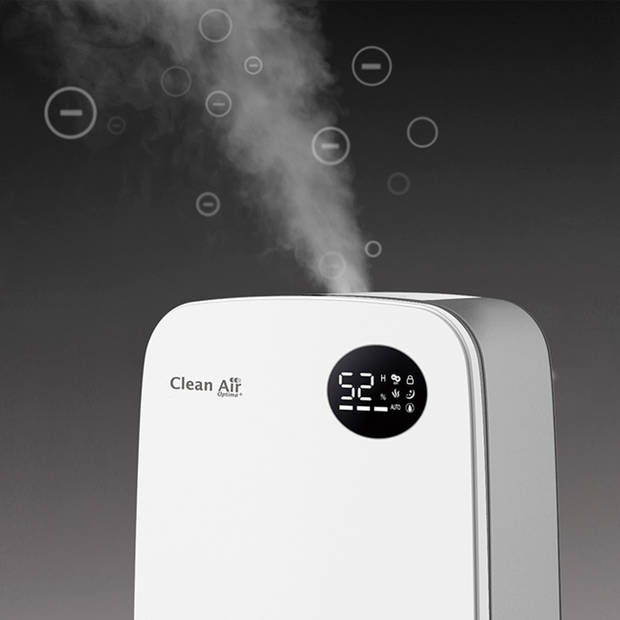 Clean Air Optima Luchtbevochtiger met ionisator en aromatherapie CA-606W