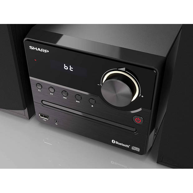 Sharp XL-B512 Micro geluidssysteem - zwart