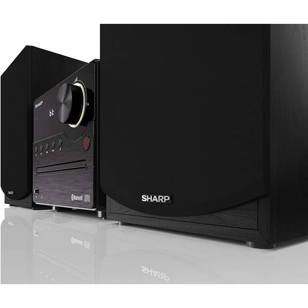 Sharp XL-B512 Micro geluidssysteem - zwart