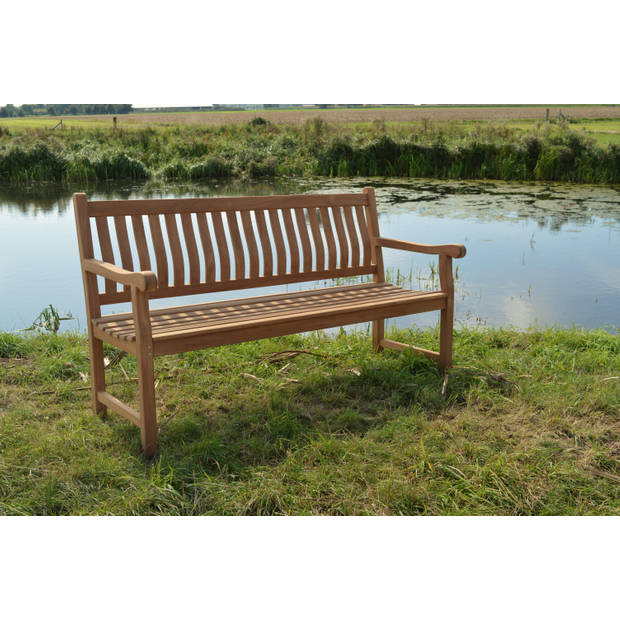 Livingfurn - Tuinbank Bench Patrick - 50x120x60 - Teakhout