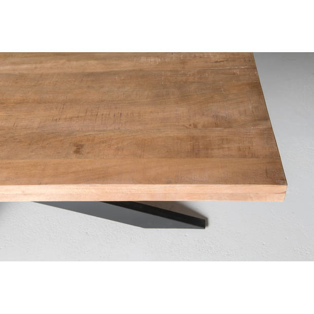 Brix - e Bruine Eetkamertafel - - Mangohout - 180 cm