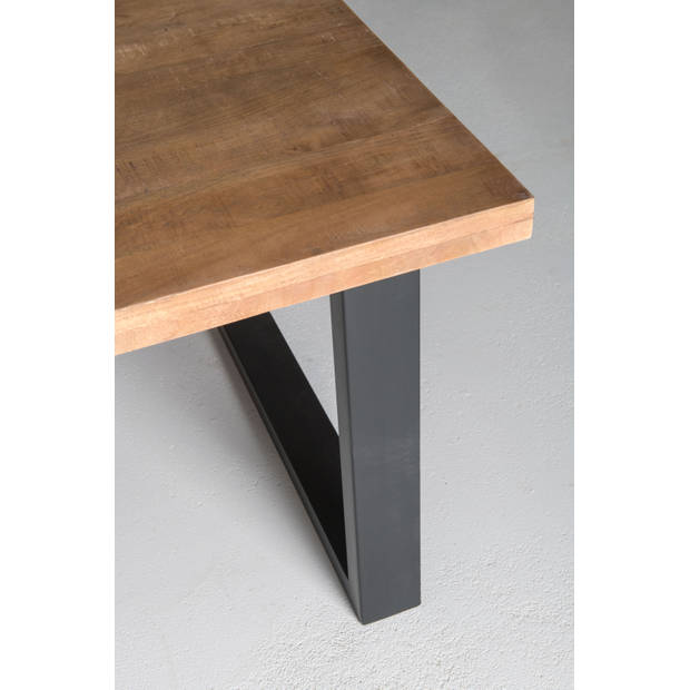 Brix - Bruine Eetkamertafel - Mangohout - 160x90 cm