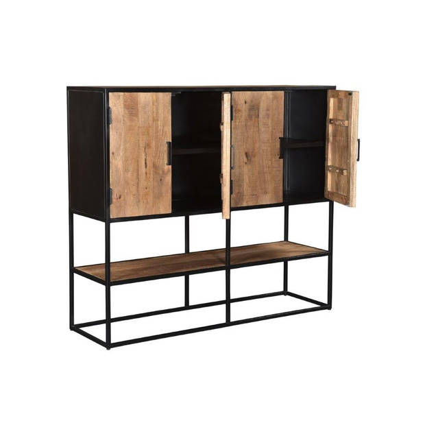 Livingfurn - Dressoir Sturdy 4 doors 160cm - Mangohout