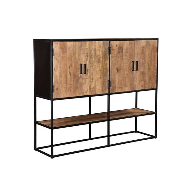 Livingfurn - Dressoir Sturdy 4 doors 160cm - Mangohout