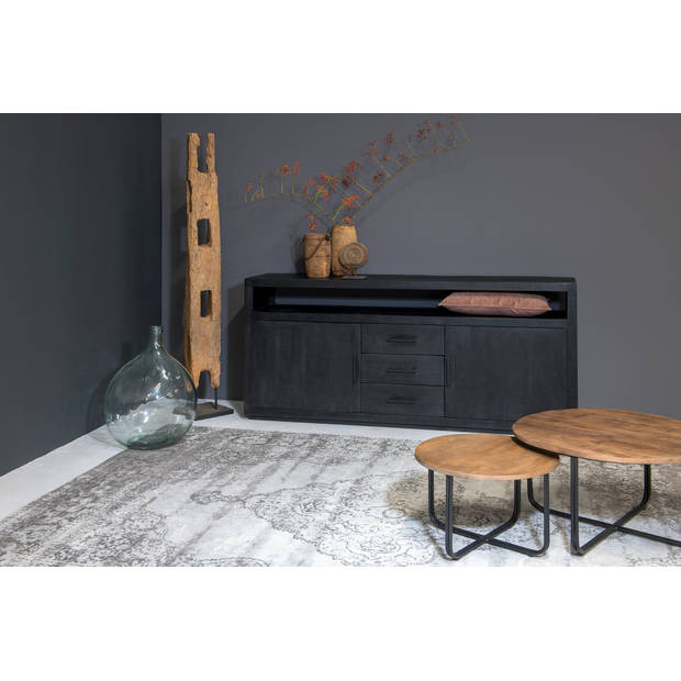 Livingfurn - Dressoir Jaxx 180cm - Mangohout