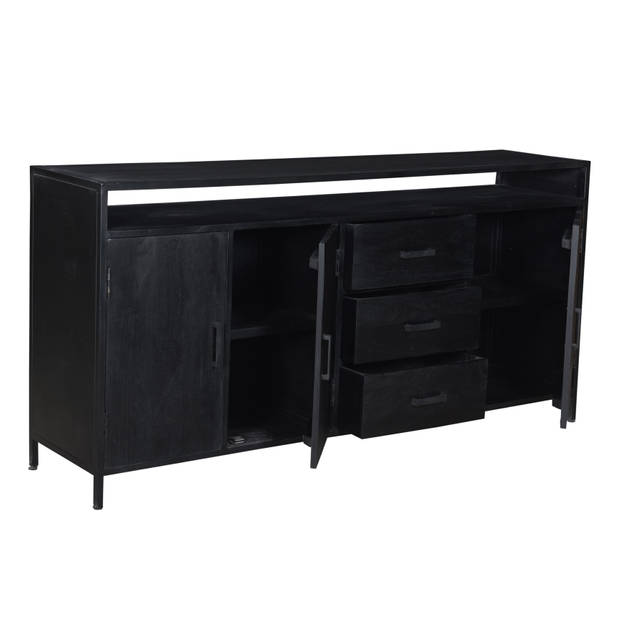 Livingfurn - Dressoir Kala Open 180 cm - Mangohout