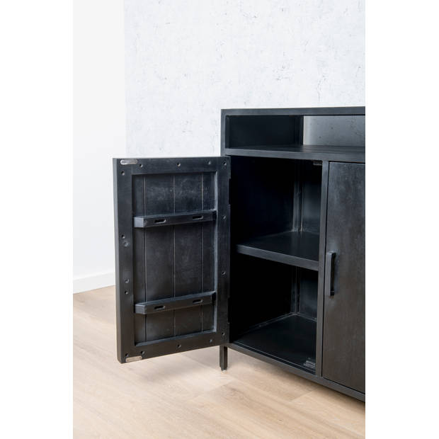 Livingfurn - Dressoir Kala Open 180 cm - Mangohout