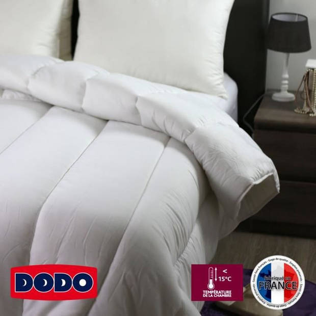DODO Quilt erg heet 450 g / m² SUPER ACTIWARM 200x200 cm wit