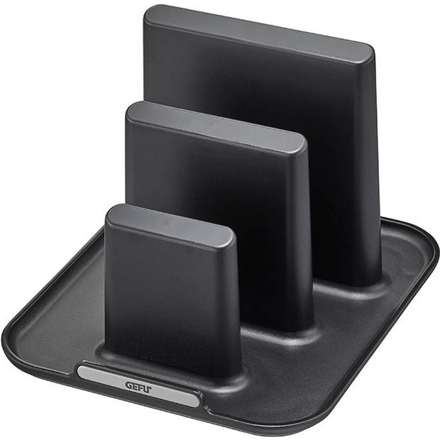 Gefu keukenhulphouder Caddy 14,5 x 16,5 x 11,5 cm zwart