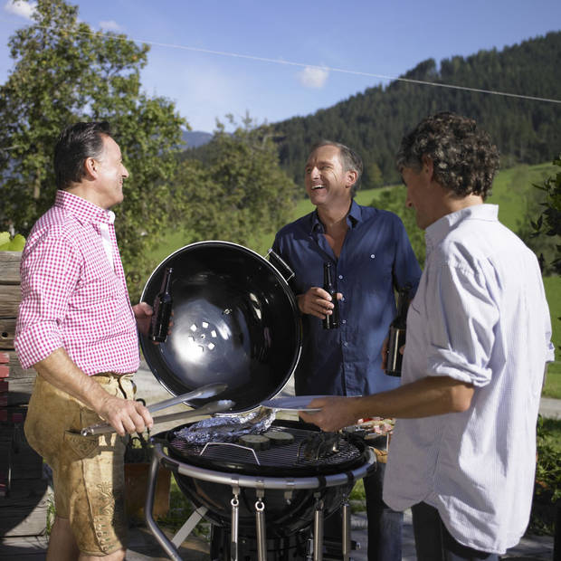 Rösle Barbecue - BBQ Accessoire Haken Set van 5 Stuks - Emaille - Zwart