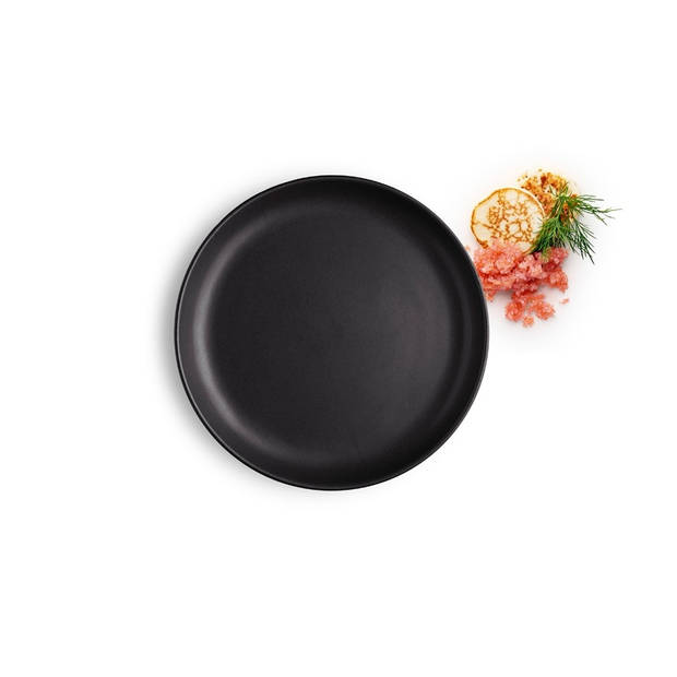 Nordic Kitchen Bord - Ø 18 cm - Zwart - Eva Solo