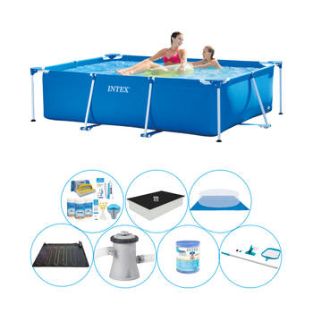 Intex Frame Pool Rechthoekig 220x150x60 cm - Zwembad Comfort Pakket