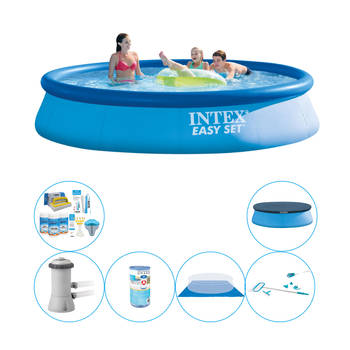 Zwembad Inclusief Accessoires - Intex Easy Set Rond 396x84 cm