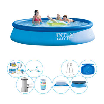 Zwembad Comfort Pakket - Intex Easy Set Rond 396x84 cm