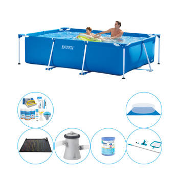 Intex Frame Pool Rechthoekig 260x160x65 cm - 7-delig - Zwembad Pakket