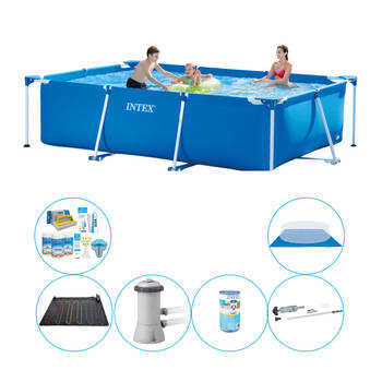 Intex Frame Pool Rechthoekig 300x200x75 cm - 7-delig - Zwembad Deal