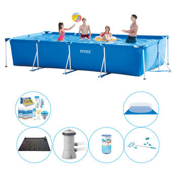 Intex Frame Pool Rechthoekig 450x220x84 cm - 7-delig - Zwembad Set