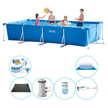 Intex Frame Pool Rechthoekig 450x220x84 cm - 7-delig - Zwembad Deal