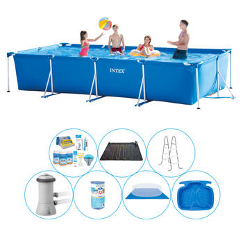 Intex Frame Pool Rechthoekig 450x220x84 cm - 8-delig - Zwembad Super Deal