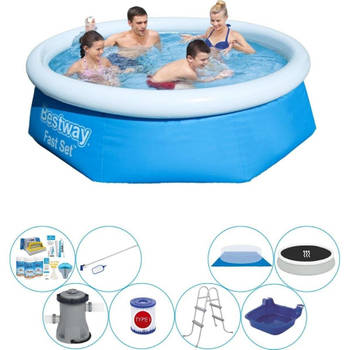 Bestway Fast Set Rond 244x66 cm - Deluxe Zwembad Deal