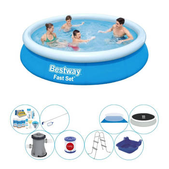 Bestway Fast Set Rond 366x76 cm - Deluxe Zwembad Deal