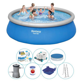 Bestway Fast Set Rond 457x122 cm - Zwembad Bundel