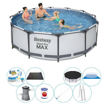 Bestway Steel Pro MAX Rond 366x100 cm - Zwembad Set