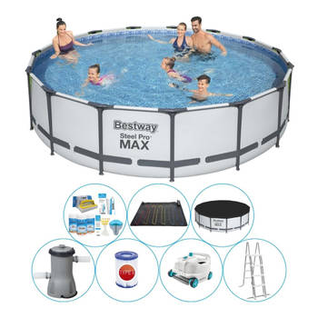 Bestway Steel Pro MAX Rond 457x107 cm - Zwembad Bundel