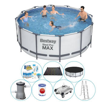 Bestway Steel Pro MAX Rond 366x122 cm - Zwembad Inclusief Accessoires