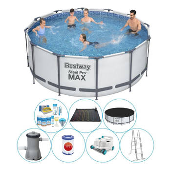 Bestway Steel Pro MAX Rond 366x122 cm - Zwembad Bundel