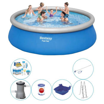 Bestway Fast Set Rond 457x122 cm - 7-delig - Slimme Zwembad Deal