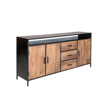 Livingfurn - Dressoir Sturdy Open 180 cm - Mangohout