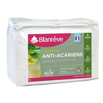 BLANREVE Percale warm dekbed - Anti-mijten - 350 g / m² - 220x240cm