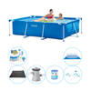 Intex Frame Pool Rechthoekig 220x150x60 cm - 7-delig - Zwembad Set