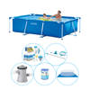 Intex Frame Pool Rechthoekig 260x160x65 cm - 6-delig - Zwembad Combi Deal