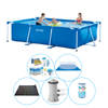 Intex Frame Pool Rechthoekig 300x200x75 cm - 6-delig - Zwembad Plus Accessoires