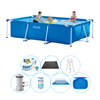 Intex Frame Pool Rechthoekig 300x200x75 cm - 8-delig - Zwembad Super Deal