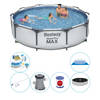 Zwembad Combinatie Set - Bestway Steel Pro MAX Rond 305x76 cm