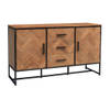 Livingfurn - Dressoir Accent 145cm - Teakhout