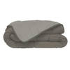 POYET MOTTE Quilt Microfiber 400g / m² CALGARY Taupe & Linnen 220x240cm