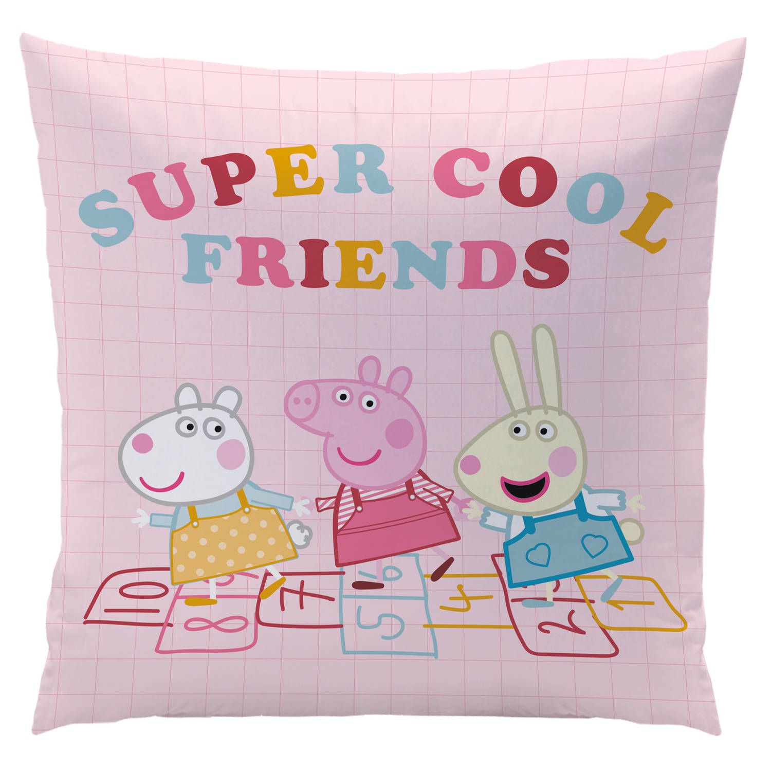 Peppa Pig Kussen Super Cool - 40 x 40 cm - Polyester