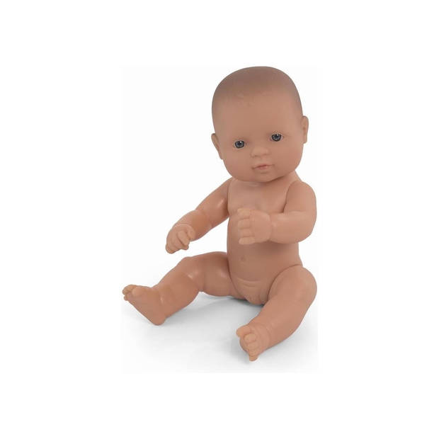 Miniland Babypop Meisje Wit Vanillegeur - 32 cm