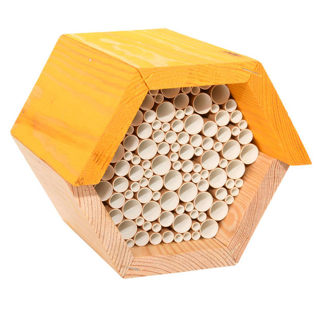 Best for Birds Insectenhotel - bijenhuis - hout - 15 cm - Insectenhotel