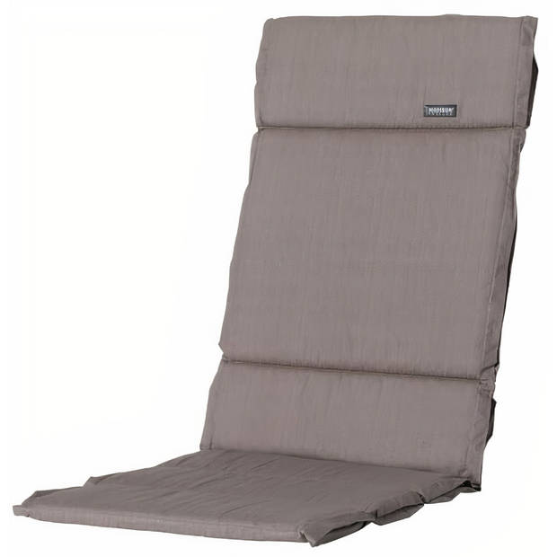 Madison tuinkussen Fiber De Luxe Basic 125 x 50 cm katoen taupe