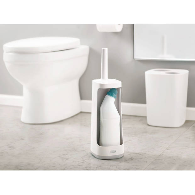 Joseph Joseph - Flex Smart Plus Toiletborstel - Polypropyleen - Grijs