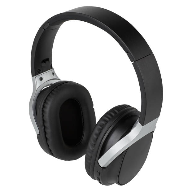 Medion MD 43453 - Koptelefoon - Bluetooth - Hoog draagcomfort - Zwart/Zilver
