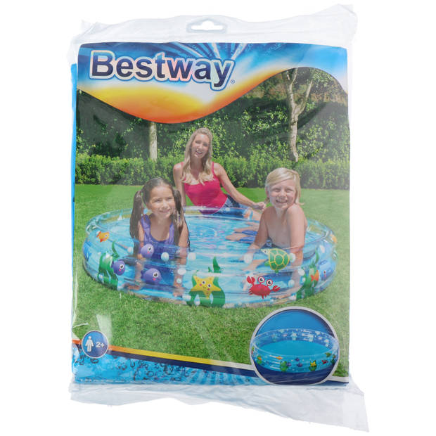 Bestway - Opblaasbaar Kinderzwembad - Rond - Kinderen vanaf 2 Jaar
